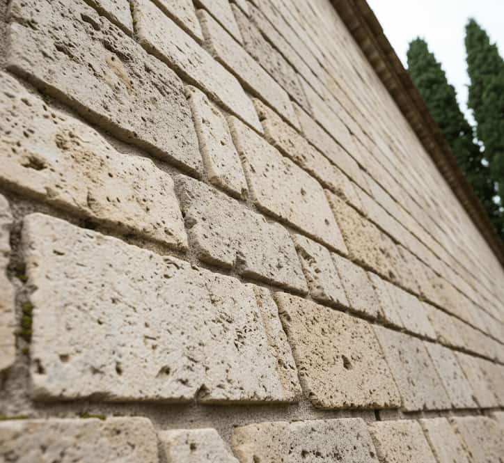 Protezione antigraffiti Ector RG-10 su marmo antico - Trattato