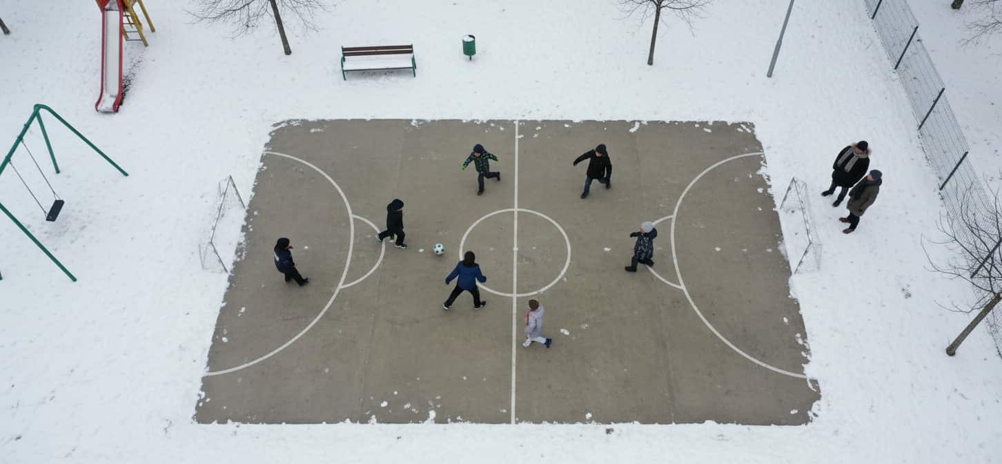 Bambini giocano in sicurezza con Ecotouch