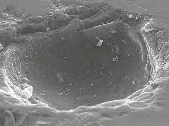 SEM Micrograph - Pietra trattata Tekno Touch®
