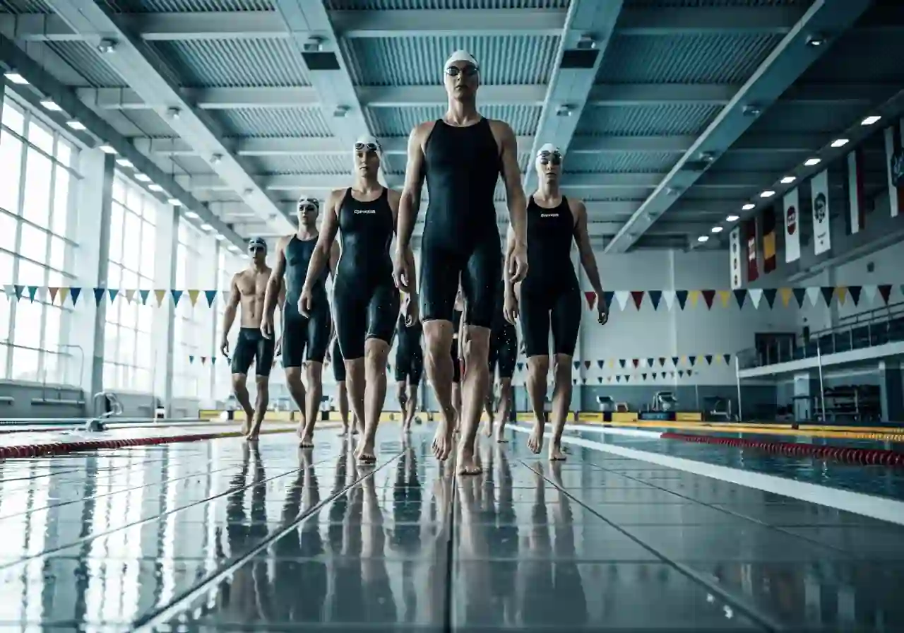 Spogliatoi, docce e palestre