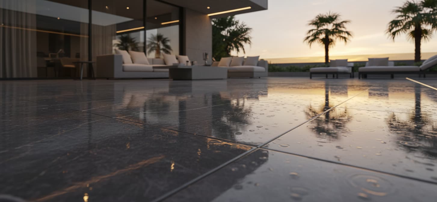 Trattamento antiscivolo per marmo - Sicurezza certificata